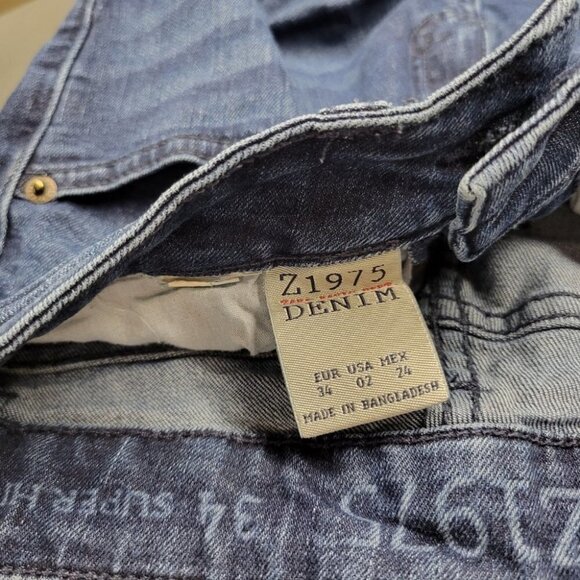 Zara Super High Rise  Jeans - Picture 2 of 5